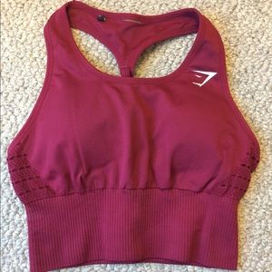 Gymshark Seamless Beet Crop S